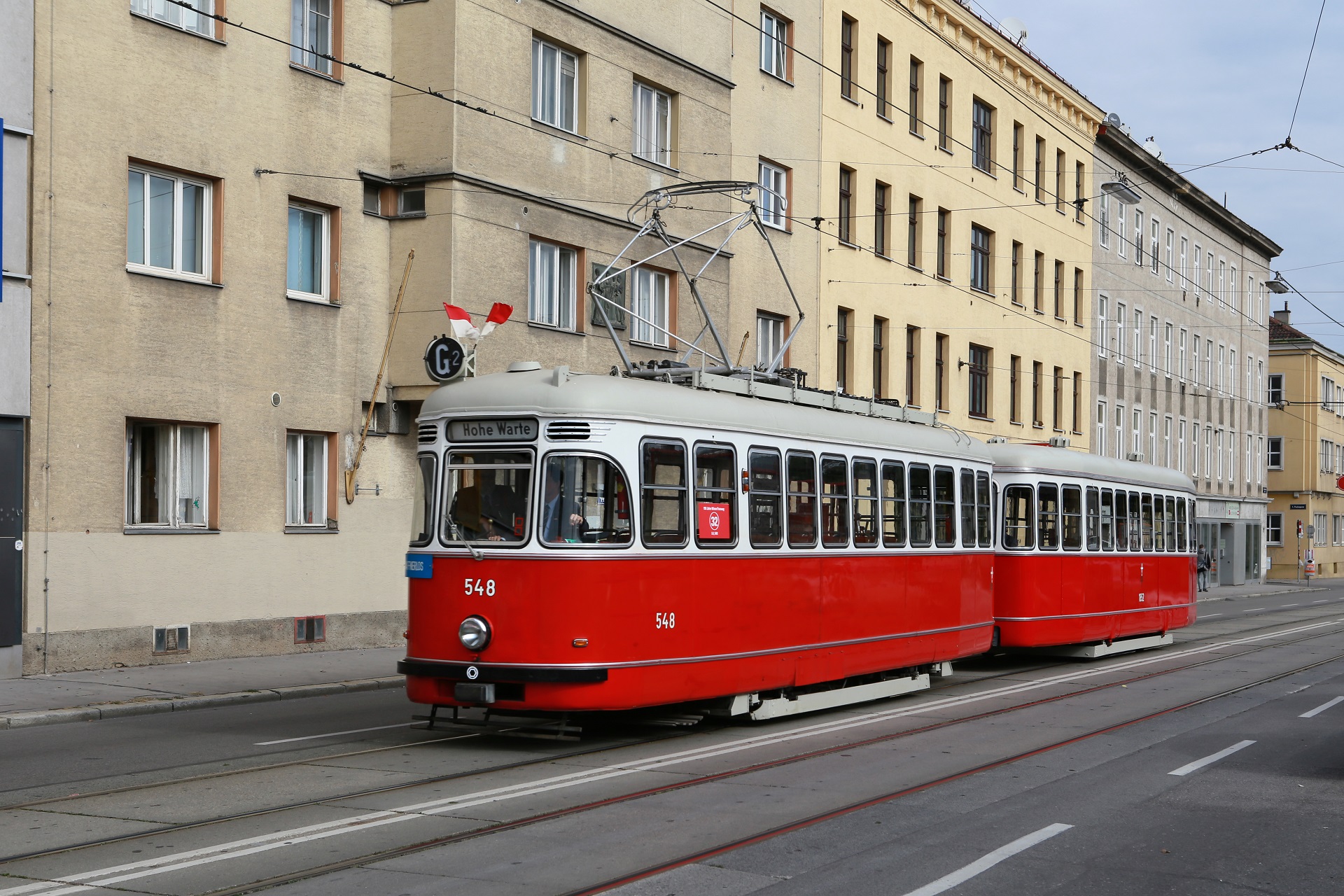 Die „Jungfernfahrt“ ins zweite Leben wurde von Christian Peschl in der Schlachthausgasse dokumentiert.